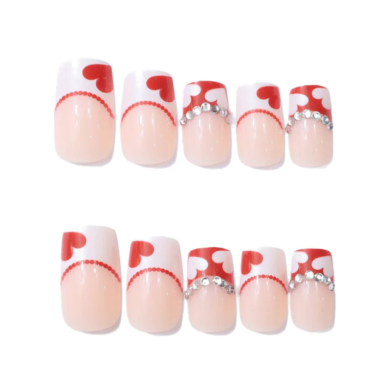 Artistic Valentine-Inspired Nail Art Enhancements Stornfield