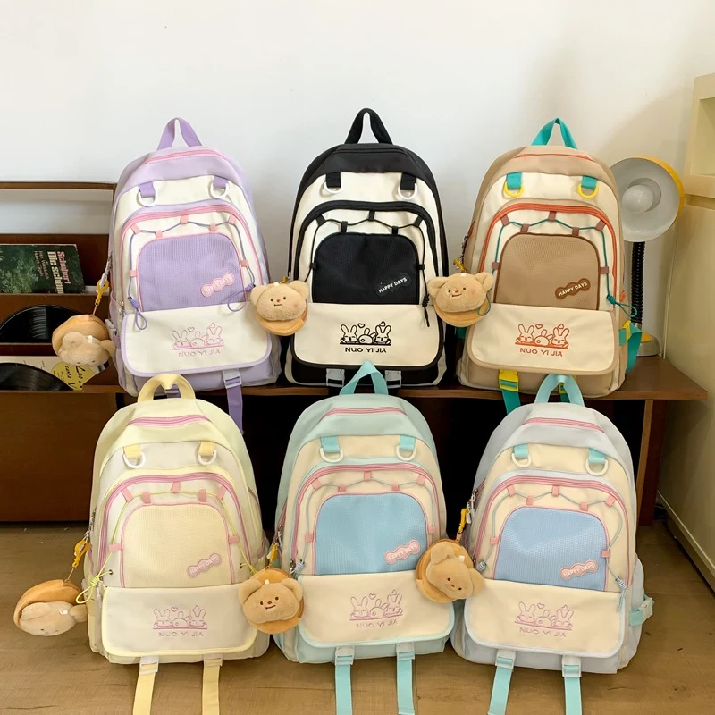 Playful Cartoon Character Backpack Stornfield