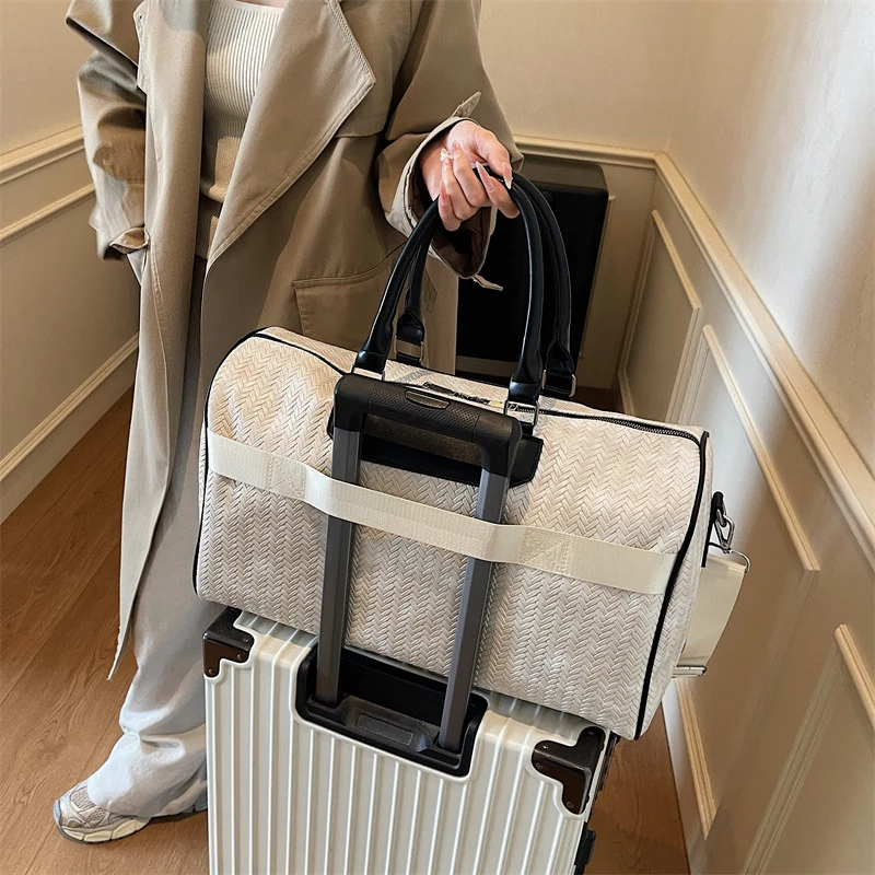 Multi-Functional Woven Travel Duffle Bag Stornfield