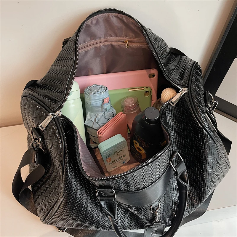 Multi-Functional Woven Travel Duffle Bag Stornfield