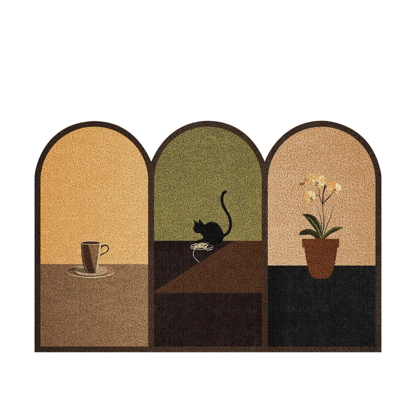 Süße Bären-Themen willkommen Matte