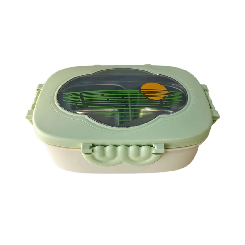 Multi-Sektion Umweltfreundliche Lunchbox