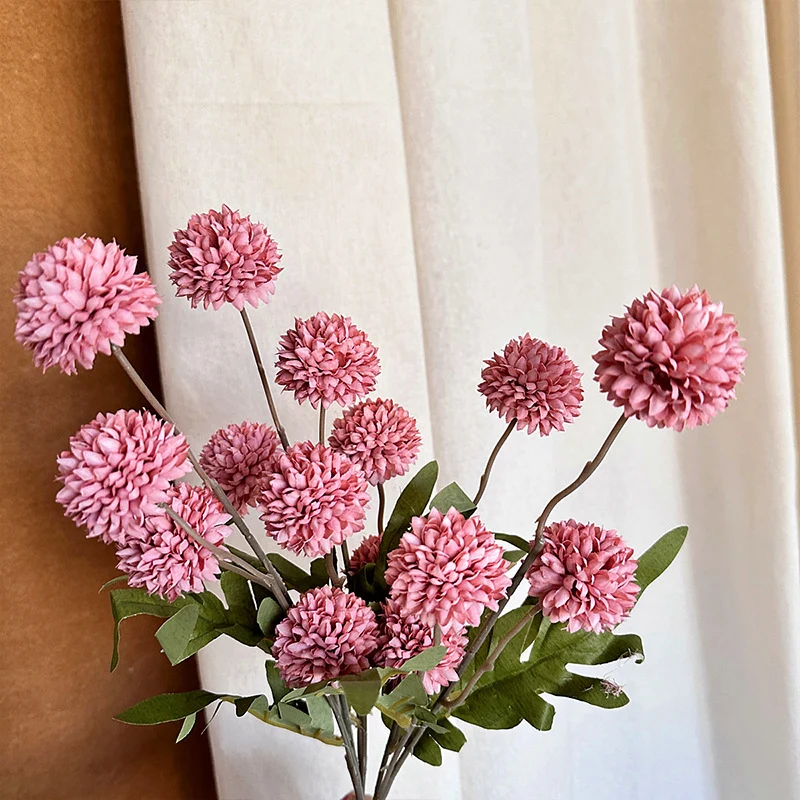 Decorative Artificial Flower Bouquet with Intricate Designs