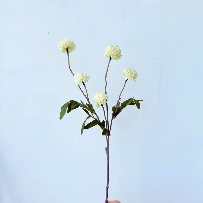 Decorative Artificial Flower Bouquet with Intricate Designs
