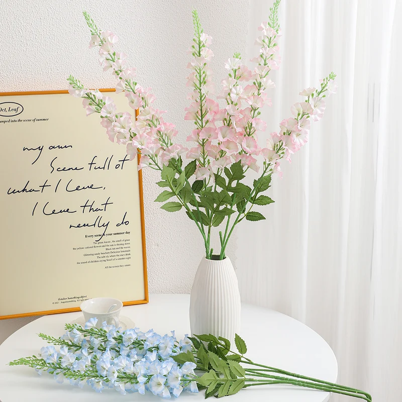 Decorative artificial flower branch
