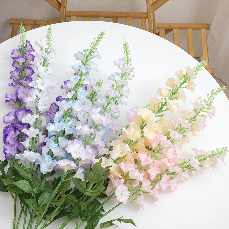 Decorative artificial flower branch