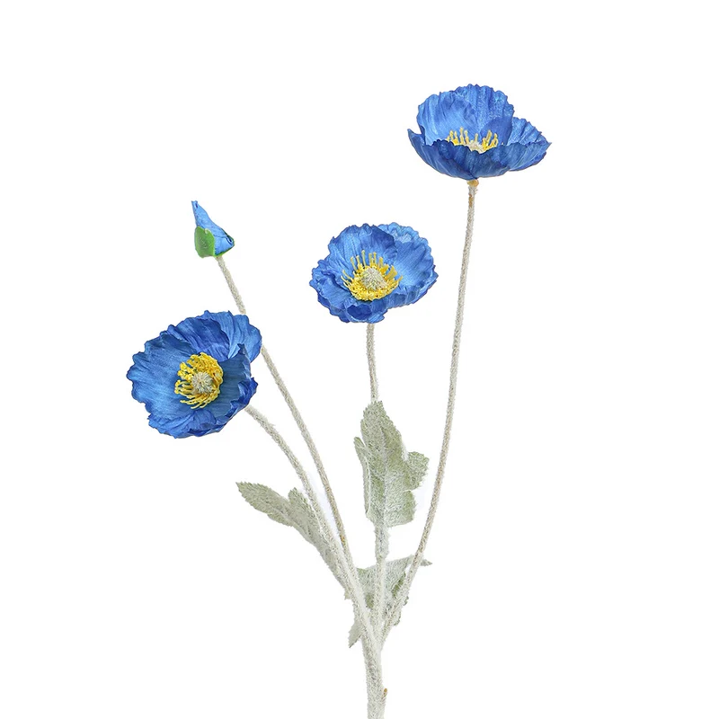 Decorative Art Poppy Bouquet