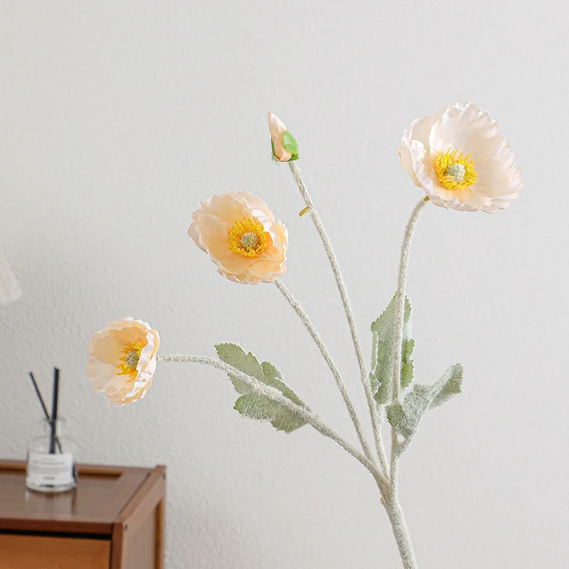 Decorative Art Poppy Bouquet