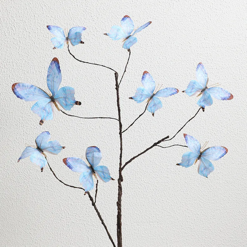 Decorative wall decoration with butterflies