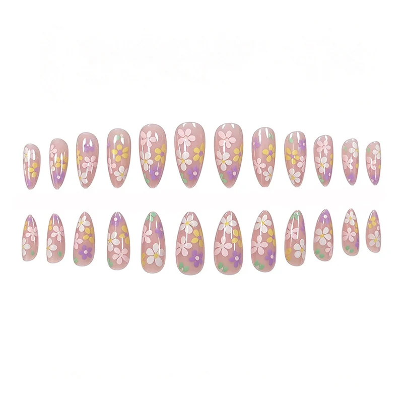Floral Art Acrylic Nail Enhancements Stornfield 1789915225