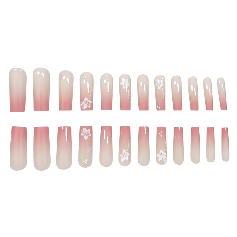 Floral Acrylic Nail Art Set Stornfield
