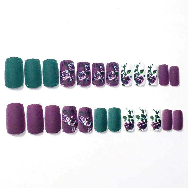 Floral Acrylic Nail Art Enhancements Stornfield 1789915912