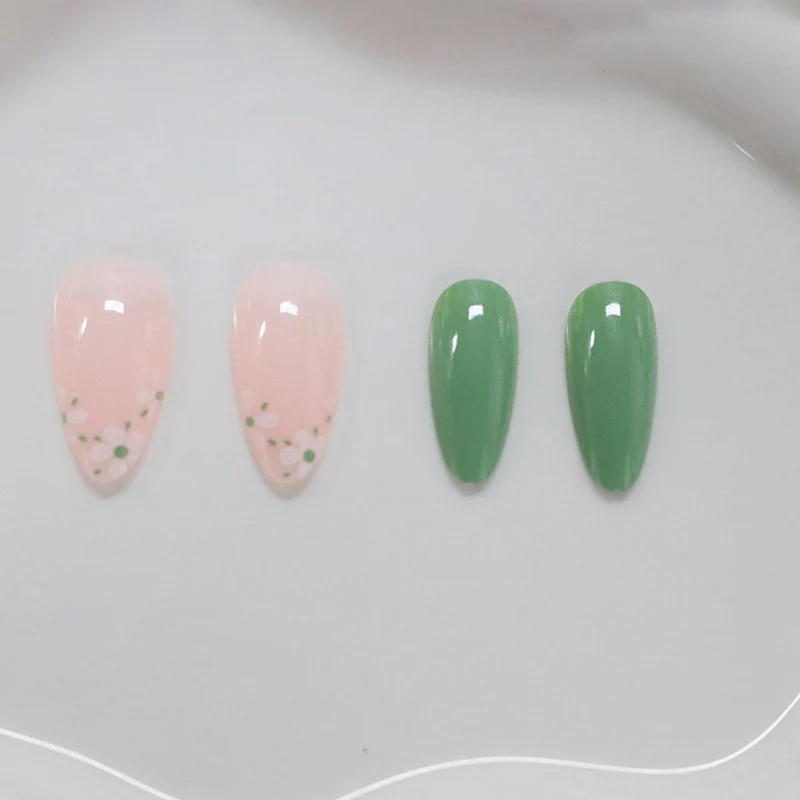 Floral Acrylic Nail Art Enhancements Stornfield 1789915130