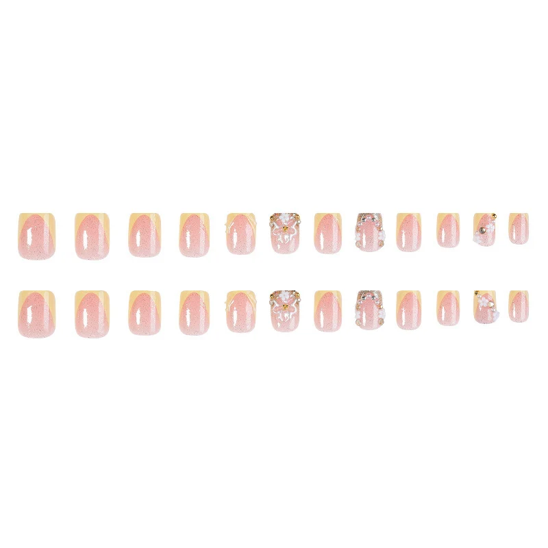 Floral 3D Nail Art Enhancements Stornfield