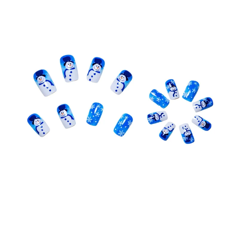 Festive Winter-Themed Nail Art Stornfield