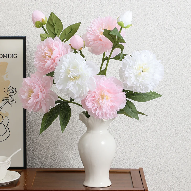 Realistic Art Peony