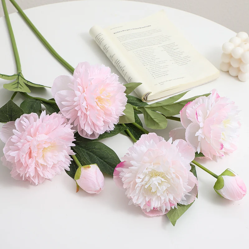 Realistic Art Peony
