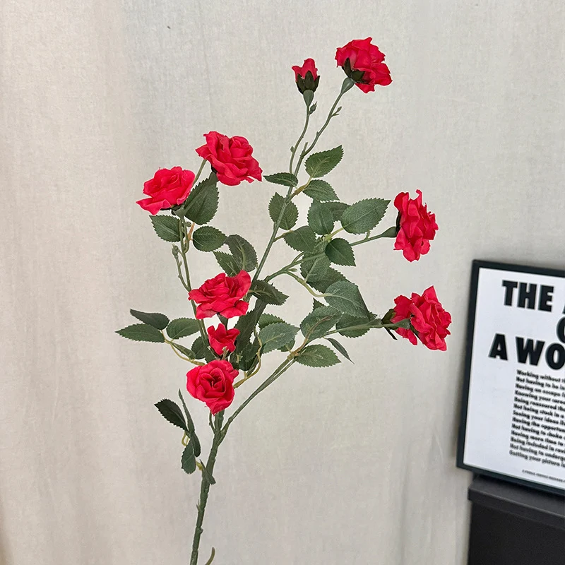 Artificial Rose Branch