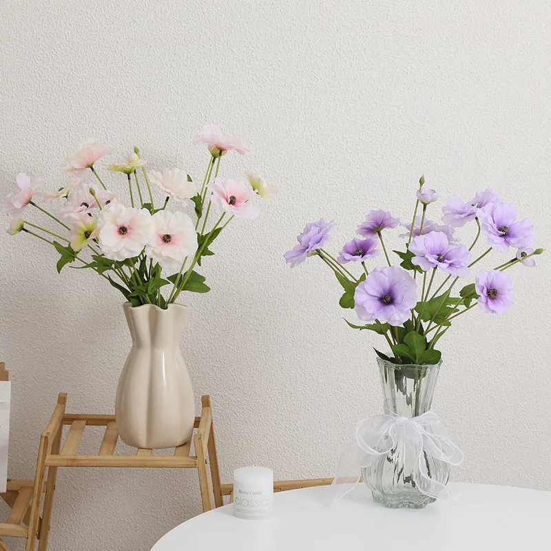 Artificial Poppy Flower Bouquet