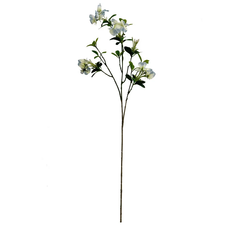 Artificial flower branch with vibrant pink flowers
