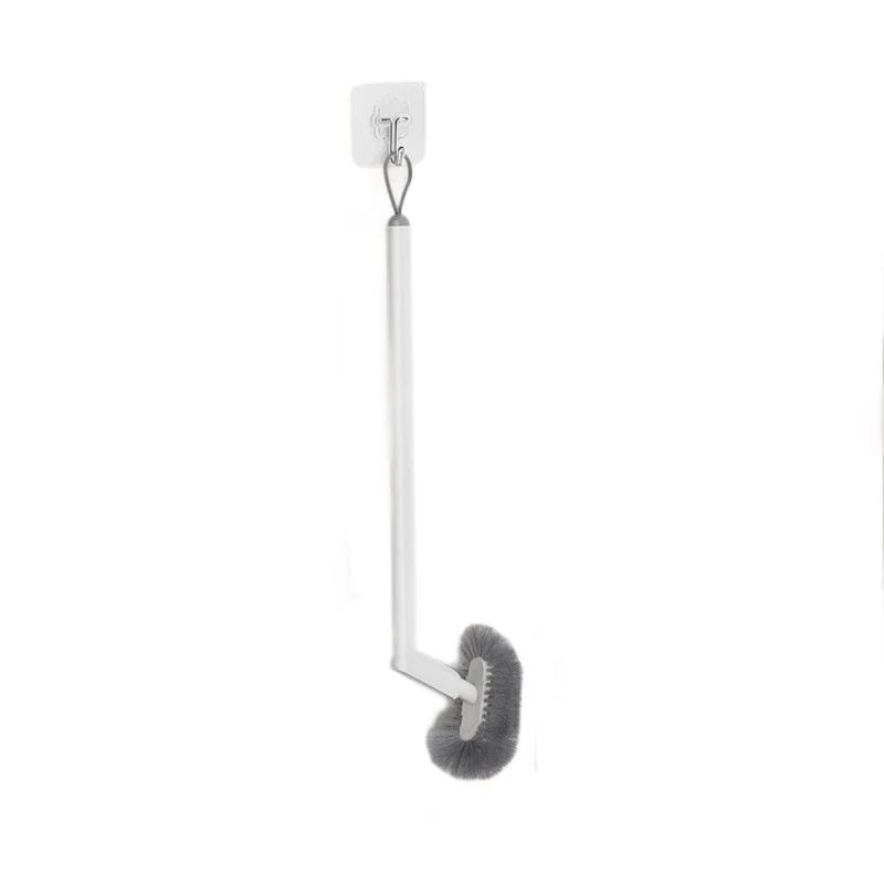 Toilettenbürste mit langem Griff, wandhängbar