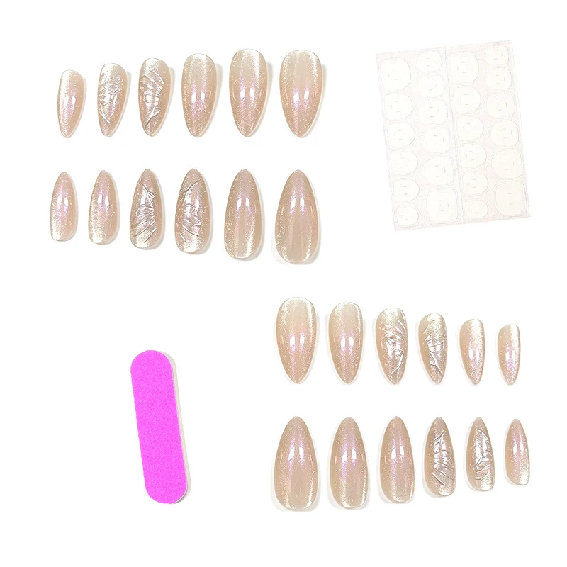Elegant Press-On Nail Art Enhancements Stornfield