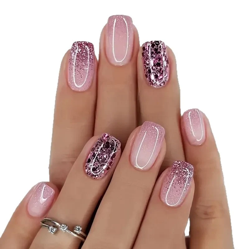 Elegant Ombre Nail Extensions Stornfield
