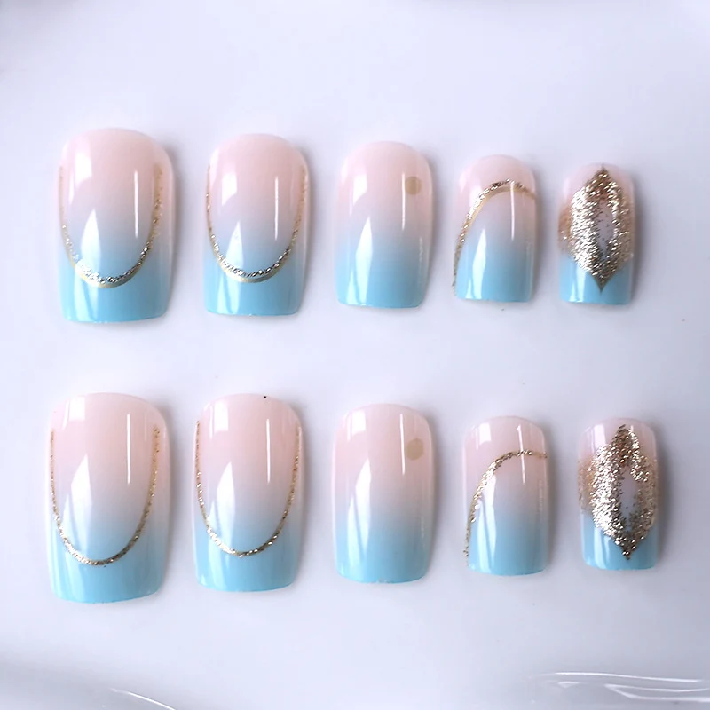 Elegant Ombre Nail Art Enhancements Stornfield