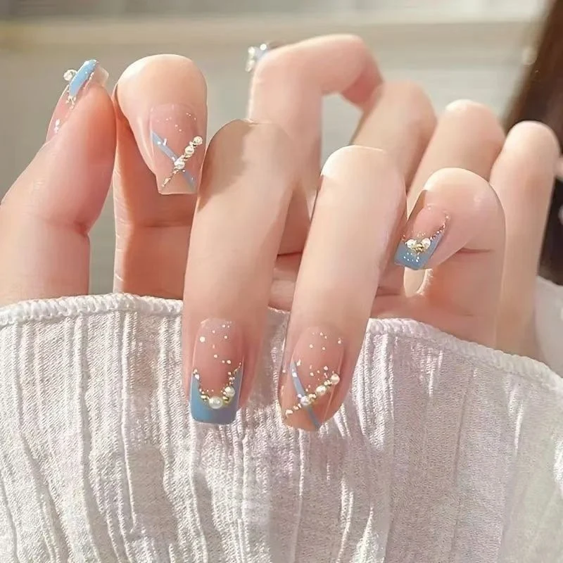 Elegant Ombre Glitter Nail Enhancements Stornfield