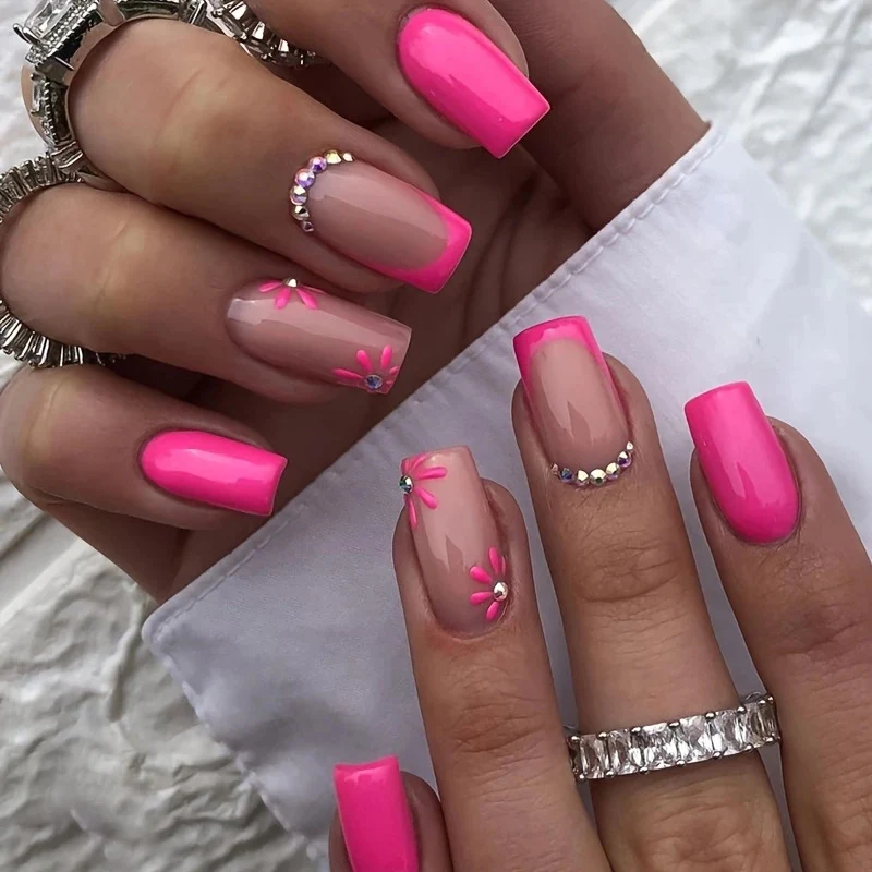 Elegant Ombre Glitter Nail Enhancements Stornfield