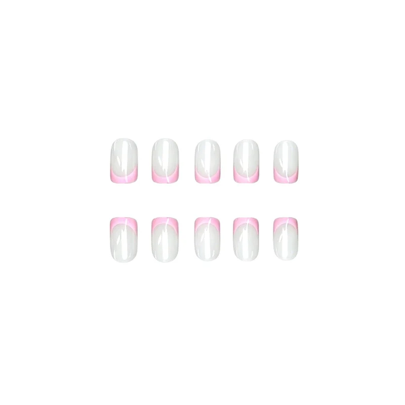 Elegant Ombre French Tip Nail Set Stornfield