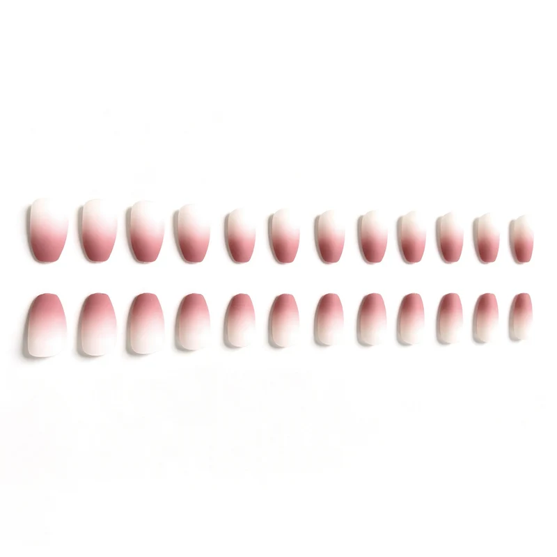 Elegant Ombre Acrylic Nail Extensions Stornfield