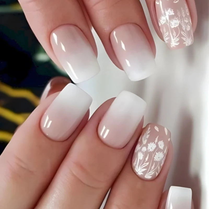 Elegant Ombre Acrylic Nail Enhancements Stornfield 1789915886