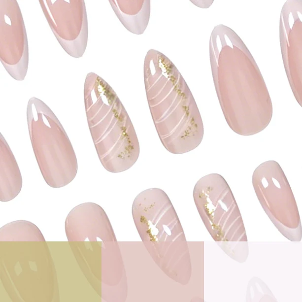 Elegant French Tip Gel Nail Enhancements Stornfield 1789915803