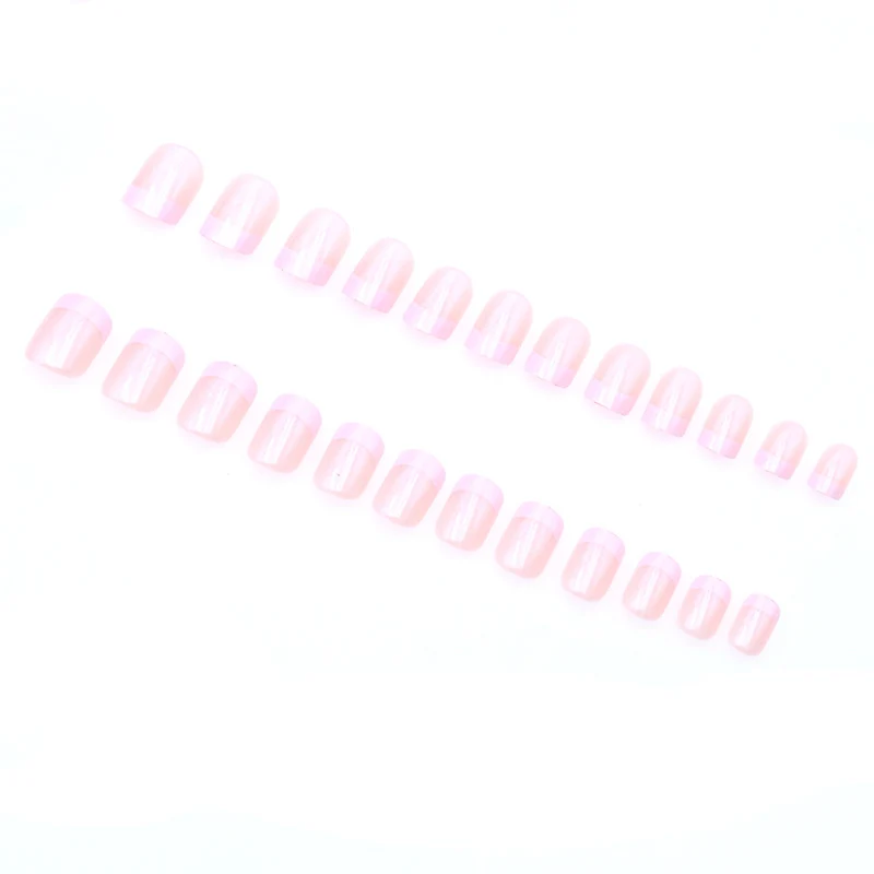 Elegant French Tip Gel Nail Art Stornfield