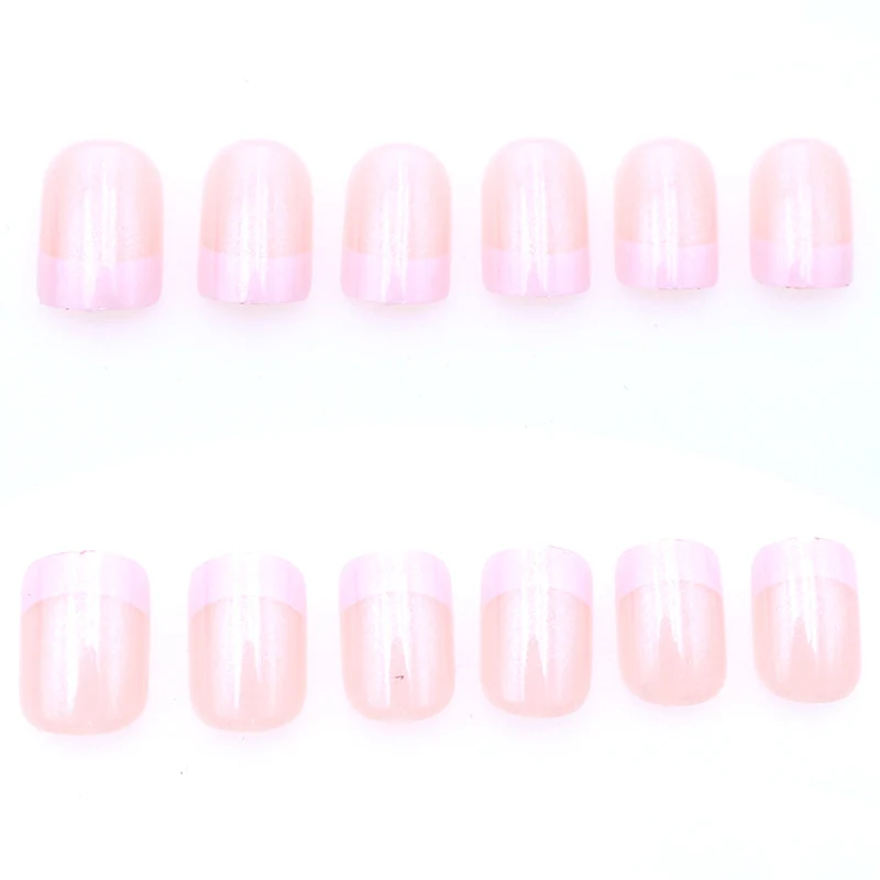 Elegant French Tip Gel Nail Art Stornfield