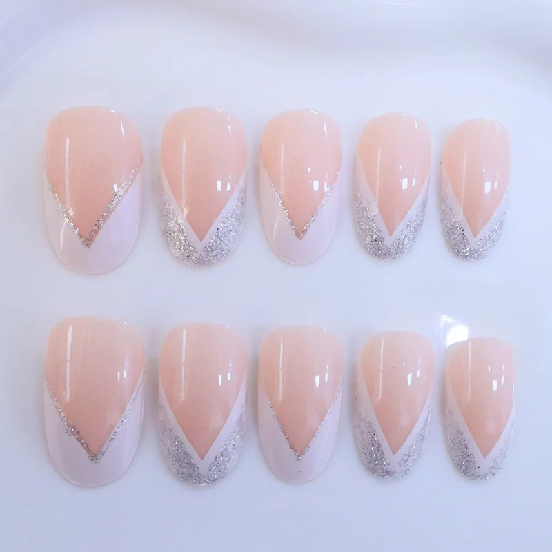 Elegant French Tip Acrylic Nail Enhancements Stornfield 1789915640