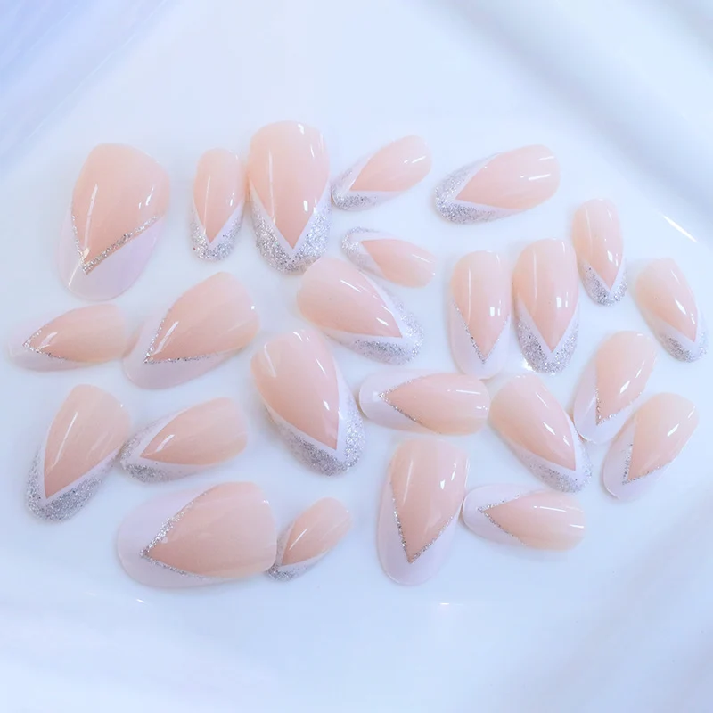 Elegant French Tip Acrylic Nail Enhancements Stornfield 1789915640
