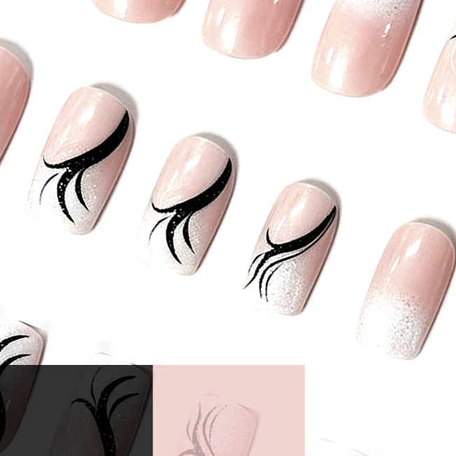 Elegant French Tip Acrylic Nail Enhancements Stornfield 1789915459