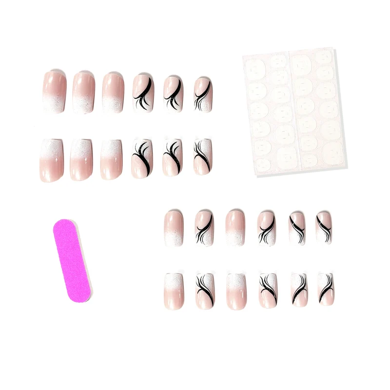 Elegant French Tip Acrylic Nail Enhancements Stornfield 1789915459