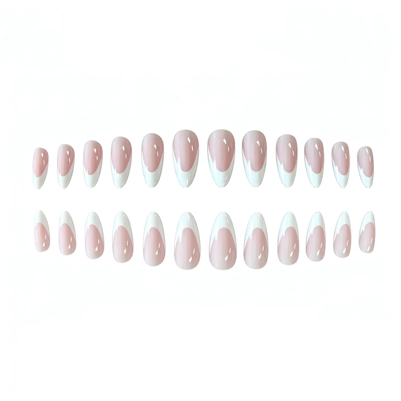 Elegant French Tip Acrylic Nail Enhancements Stornfield 1789915431