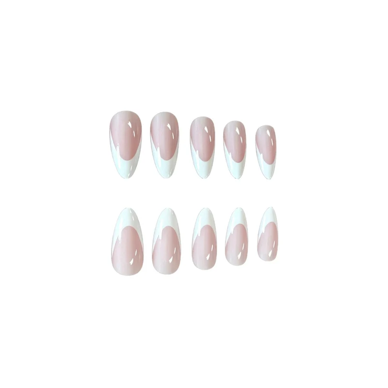 Elegant French Tip Acrylic Nail Enhancements Stornfield 1789915431