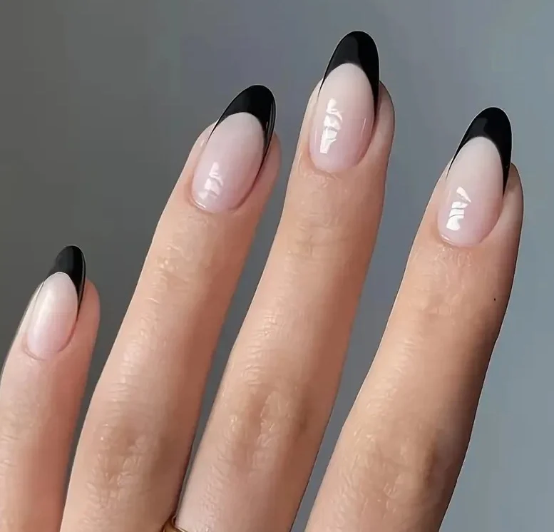 Elegant French Tip Acrylic Nail Enhancements Stornfield 1789915301