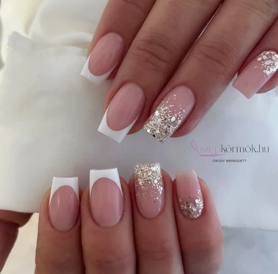 Elegant French Tip Acrylic Nail Enhancements Stornfield 1789915301