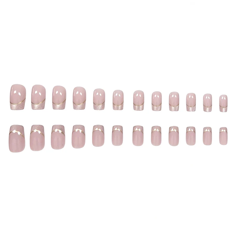 Elegant French Tip Acrylic Nail Art Enhancements Stornfield