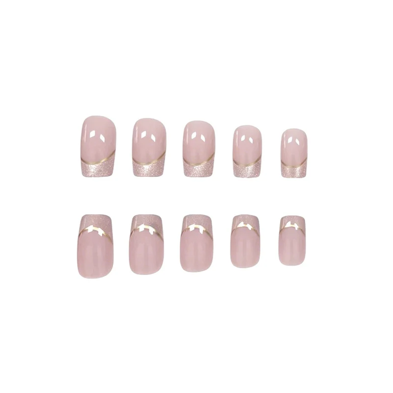 Elegant French Tip Acrylic Nail Art Enhancements Stornfield