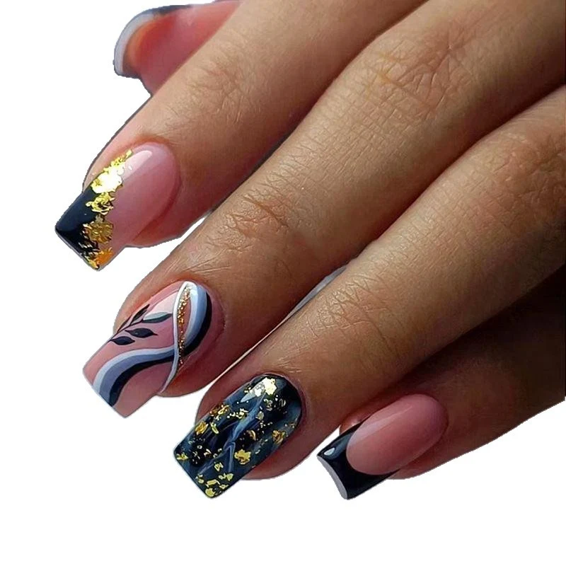 Elegant French Tip Acrylic Nail Art Stornfield