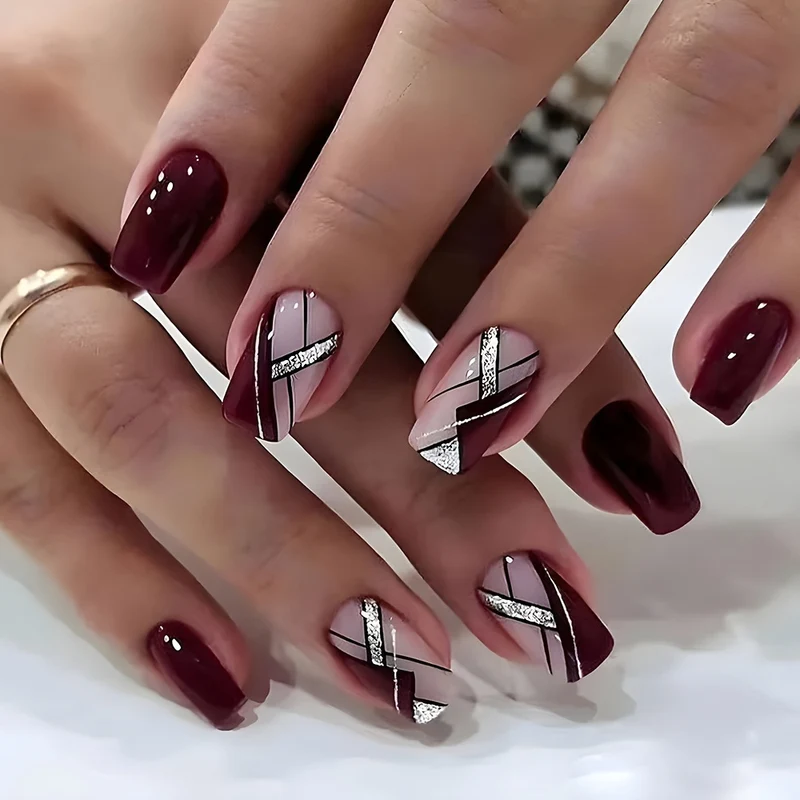 Elegant French Tip Acrylic Nail Art Stornfield