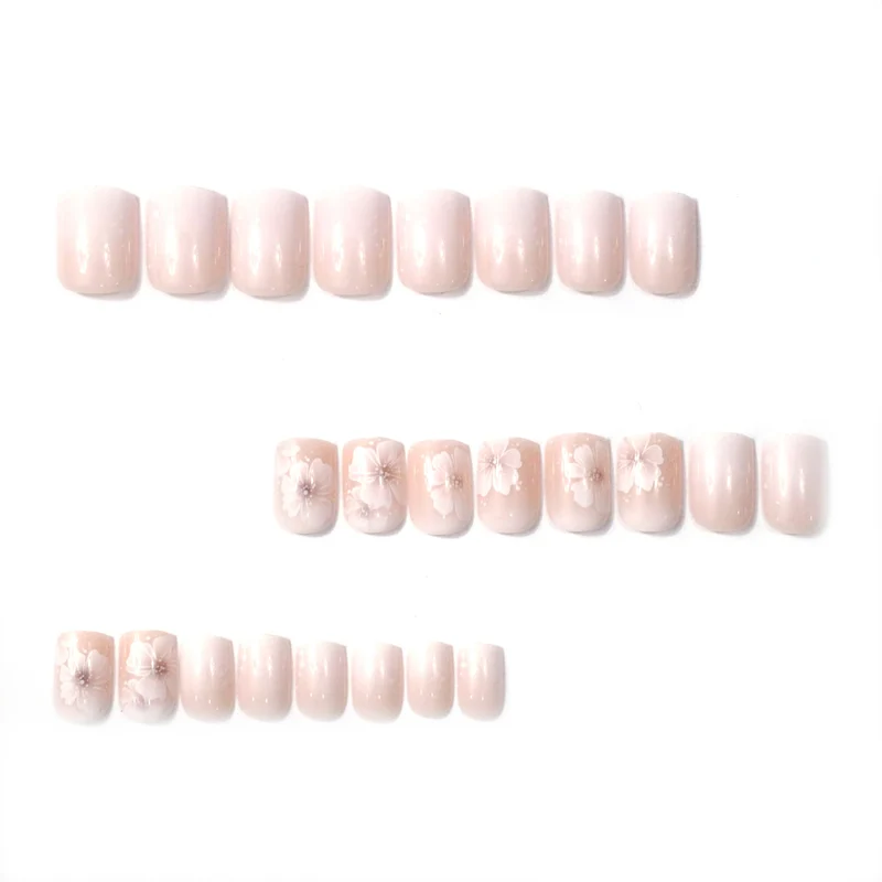 Elegant Floral Nail Art Set Stornfield