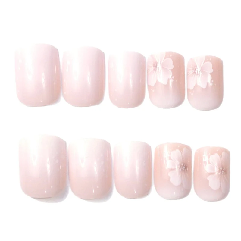 Elegant Floral Nail Art Set Stornfield